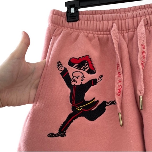 LUISAVIAROMA KIDSUPER STUDIOS Kidsuper Logo Cotton Sweatpants Size Small - Picture 7 of 16